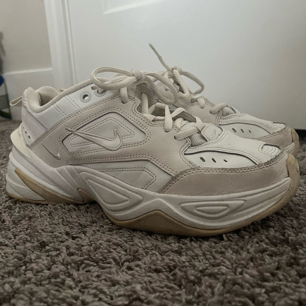 2019 women’s M2K Tekno “Summit white” Nike shoes